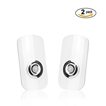 JTD Smart Energy-efficient LED Sensor Light Motion Auto Sensing LED Lights Motion Sensor Flashlight Rechargeable Emergency Light (2 Pack)