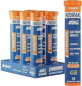 Applied Nutrition Endurance - Hydration Electrolyte Tablets Display Tray 6x80g - Orange