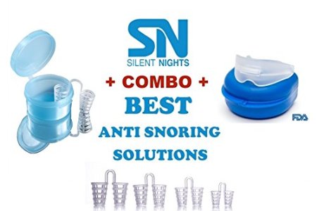 Anti-Snoring Solutions - Best Devices to Stop Snoring and Teeth Grinding -Value Pack