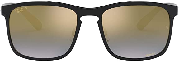 Ray-Ban Men's Rb4264 Chromance Mirrored Square Sunglasses