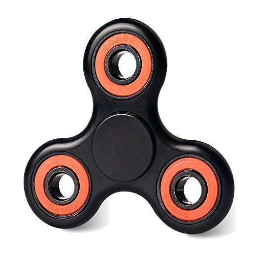 Winsword Hand Spinner, Tri Spinner Fidget Toy Stress Reducer Work Fast Low-noise Durable Stable for Chindren and Adults, Anxiety Stress ADD and ADHD Reducer Paient Treatment