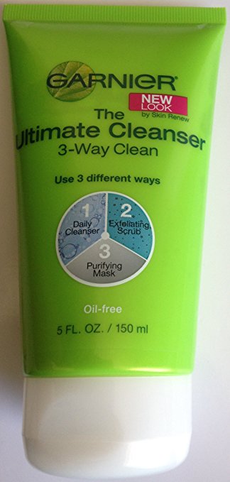 Garnier The Ultimate Cleanser 3-Way Clean, 5 fl oz (Pack of 3)