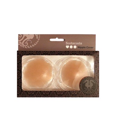 SODACODA Silicone Nipple Covers - CIRCLE, HEART or PETAL Cover - Self Adhesive and Reusable