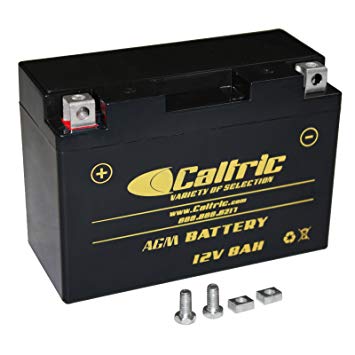 Caltric Agm Battery for Yamaha Yp400 Yp-400 Majesty 400 2005-2010 2012-2014