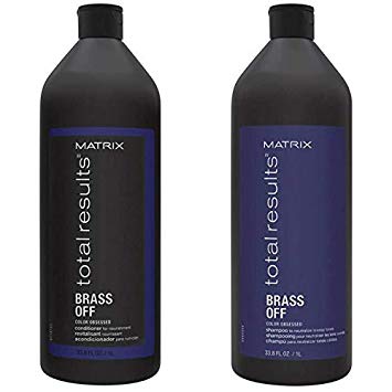 Matrix Total Results Brass Off Color Obsessed Shampoo & Conditioner, 2Count
