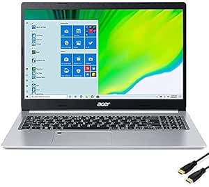 acer Aspire 5 Slim 15.6" FHD IPS Laptop, A515-46-R14K, AMD Ryzen 3 3350U 4-Core Processor, WiFi 6, Backlit KB, Amazon Alexa, Windows 10 Home in S Mode (16GB|512GB SSD 1TB HDD)