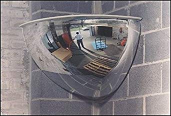 See All PV32-90 Panaramic Full Dome Plexiglas Security Mirror, 90 Degree Viewing Angle, 32" Diameter (Pack of 1)
