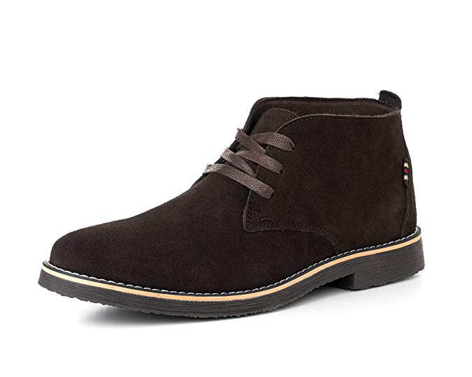 alpine swiss Men's Beck Genuine Chukka Desert Boots