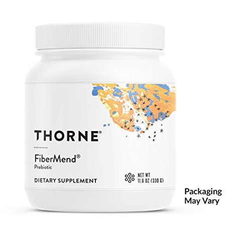 Thorne Research - FiberMend - Prebiotic Fiber Powder to Help Maintain Regularity and Balanced GI Flora - 11.6 oz.