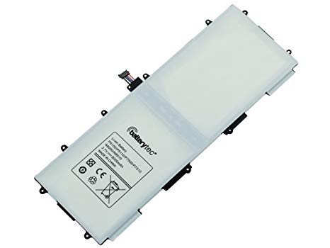 8000mAh Batterytec® Battery for SAMSUNG GT-P5100 GT-P5110 GT-P7500 GT-P7510 GT-N8000 GT-N8010, Galaxy Tab 2 10.1" , SP4960C3A.[3.7V 8000mAh, 1 Year Warranty]
