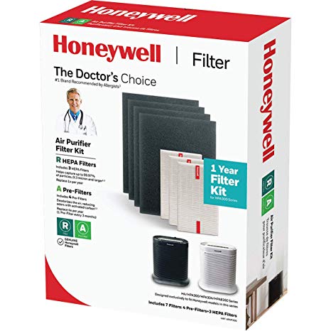 Honeywell True HEPA Filter Value Combo Pack for HPA300 Series Air Purifier