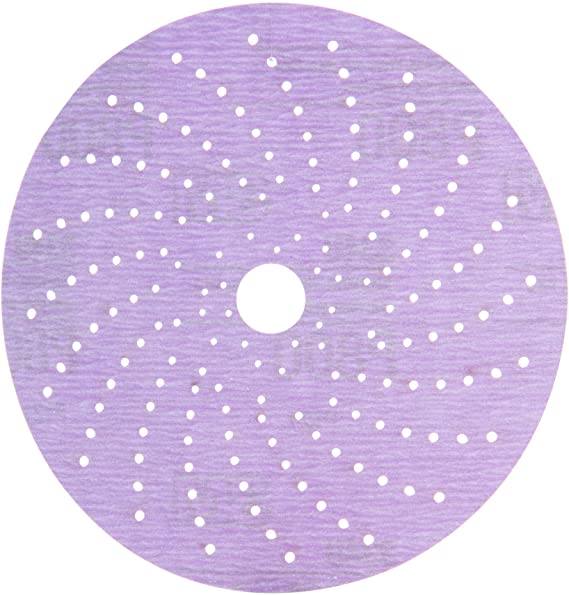 3M Cubitron II Hookit Clean Sanding Abrasive Disc 30760, 6 in, 800  Grade, Pack of 50 Discs, Virtually Dust-Free, High Performance, Long Lasting, Multi-Hole Pattern, Feather Edging, Stock Removal