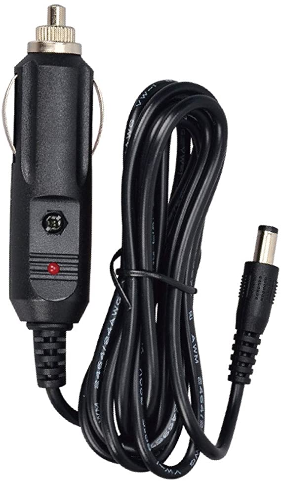 12V Car Adapter Compatible for All Snailax Back Massage Cushion Cigarette Lighter Car Charger Adapter