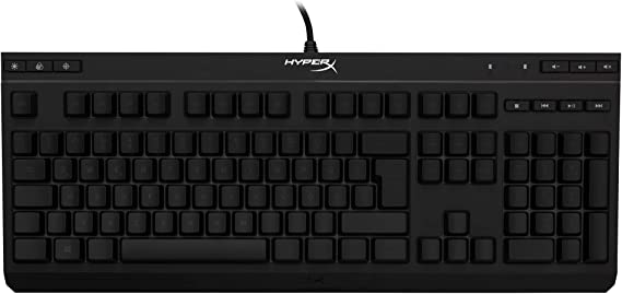 HyperX HX-KB5ME2-DE Alloy Core RGB Membrane Gaming Tastatur (QWERTZ deutsches Layout) schwarz