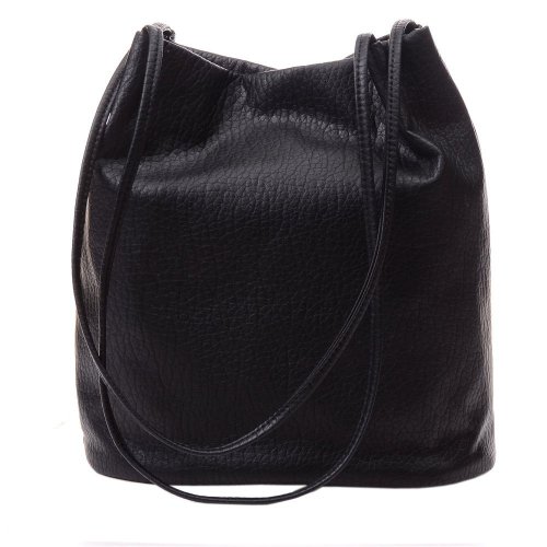 YOUNA Ladies Hobo PU Leather Bucket Tote Top-handle Handbag Shoulder Purse