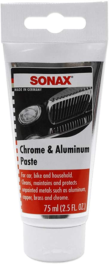 Sonax (308000) Chrome & Aluminum Paste - 2.5 oz.