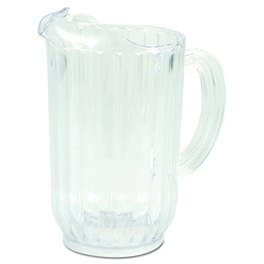 Rubbermaid Commercial Bouncer Pitcher, 72 Ounce, Clear, FG333900CLR