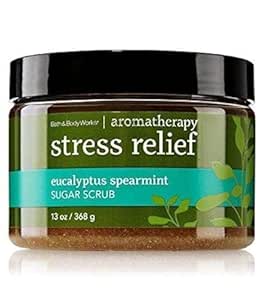 Bath & Body Works Eucalyptus Spearmint Stress Relief Sugar Body Scrub 13 Ounce