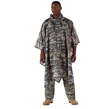 Rothco G.I. Type Military Rip-Stop Poncho