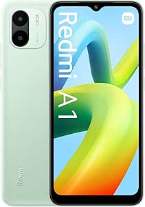 Xiaomi Redmi A1 Smartphone 4G, Gran Pantalla HD  6.52", Batería 5000mAh, Cámara Dual 8MP, 32GB, Verde