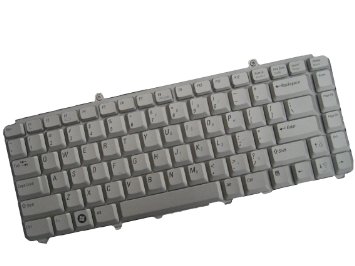 LotFancy - US Shipping - New Silver keyboard for Dell Inspiron 1318 1400 1410 1420 1425 1500 1520 1521 1525 1525se 1526 1526se 1530 1540 1545 Dell XPS M1330 M1530 M 1330 M 1530 Dell Vostro 500 1000 1400 1500  Pn Pp26l Pp28l Nk750 Jm629 Nsk-d9k1d 9jn9382k1d Nsk-d9a1d 9jn9382a1d A071 Kfrspt Nk768 Nsk-d9a01 9jn9382a01 K080867a1us01631 Kb5020100830-005 Dp952 Nk839 Mu194 Nsk-d9201 V-0714bias1-us Kt422 Pp22l Pp25l Pp26l Pp28l Pp29l Laptop  Notebook US Layout