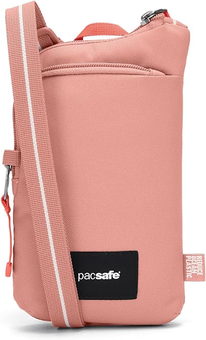 Pacsafe GO Anti Theft Tech Crossbody, Rose