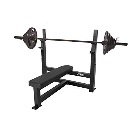 CAP Barbell 300-Pound Olympic Set (Includes 7 Ft Bar)