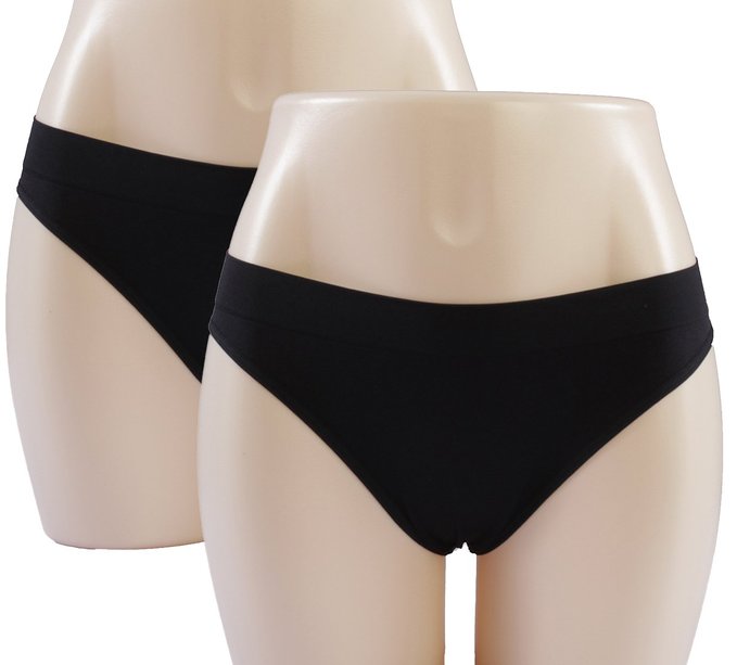 Women's Low-Rise Seamless Hipster Panties Soft Bikini Panties (Pack of 2 or 6)
