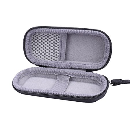 Hard Case for Finishing Touch Flawless Women's Painless Hair Remover Razor Shaver by Aenllosi (black)