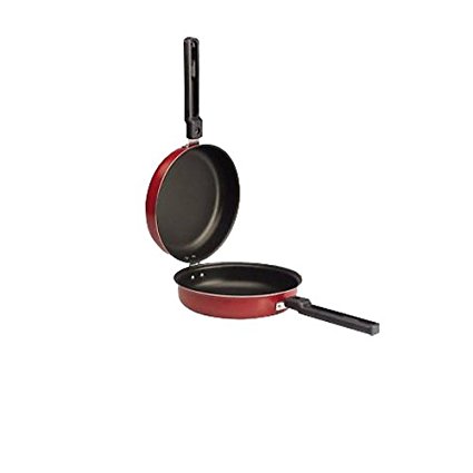 Ibili Venus Omelette Pan, Black/Red, 20 cm