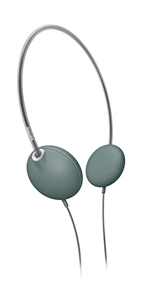 Philips Ultra Super Lighweight Headband Headphones SHL1602/28 -Gray (Discontinued by Manufacturer)