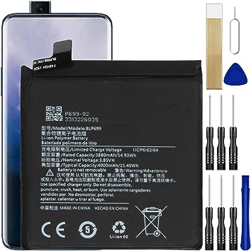 DDONG Replacement Battery BLP699 for OnePlus 7 Pro GM1917 GM1915 GM1910 GM1913 GM1911 Battery Free Adhesive Tool