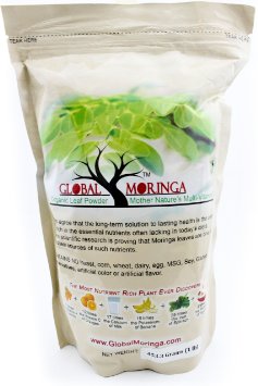 Global Moringa Moringa Powder 45359g 1 lb