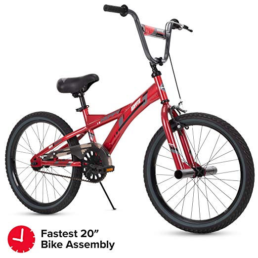 Huffy Kids Bike Go Girl & Ignyte 20 inch, Quick Connect or Regular Assembly, Kickstand Included