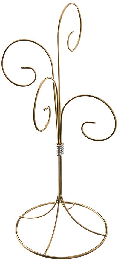 TRIPAR 34130 Brass 4 Arm Wire Ornament Stand