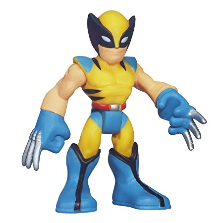 Marvel Playskool Super Hero Adventures Mini Figure Wolverine [Bagged]