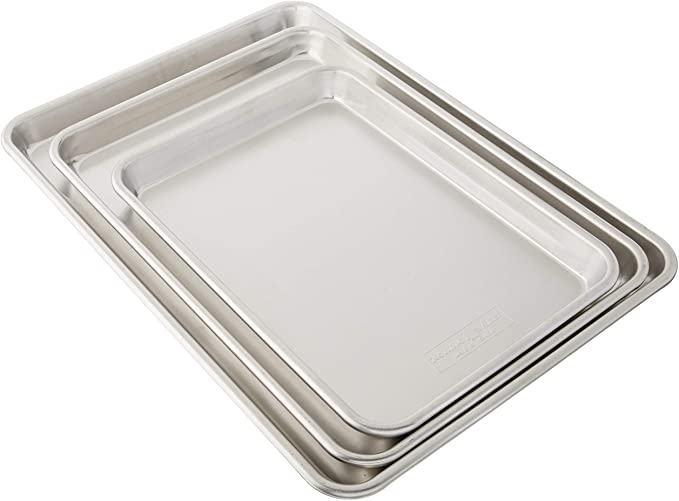 Nordic Ware 3 Piece Baker's Delight Set, Aluminum