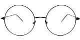 Agstum Retro Round Prescription ready Metal Eyeglass Frame Medium Size