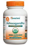 Himalaya Organic Ashwagandha 60 Caplets for Anti-Stress and Energy 670mg