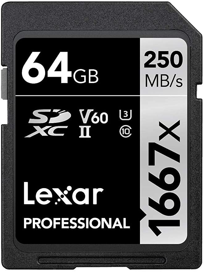 Lexar Professional SDXC UHS-II/U3 Card 64GB