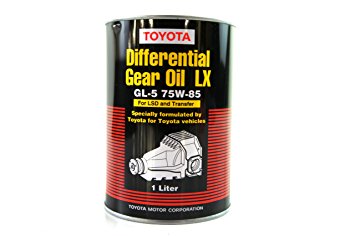 Toyota Genuine Parts 08885-02606 Differential Gear Oil LX - 1 Liter Bottle