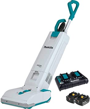 Makita XCV19PG 18V X2 (36V) LXT Lithium-Ion Brushless Cordless 1.3 Gallon HEPA Filter 12" Upright Vacuum (6.0Ah)