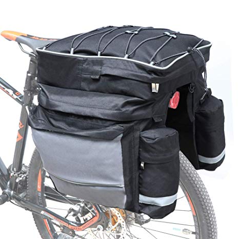 Cofit Bike Trunk Bag 25L/68L, Extensive Large Capacity Bicycle Rear Seat Pannier as Commuter Bag Luggage Carrier