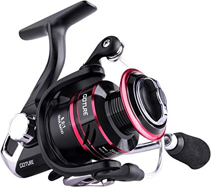 Goture Spinning Reel - Freshwater and Saltwater Fishing Reels Spinning Stainless Steel Bearings Smooth Powerful 5.2: 1 Gear Ratio Reels Left/Right Interchangeable Ice Fishing Reels