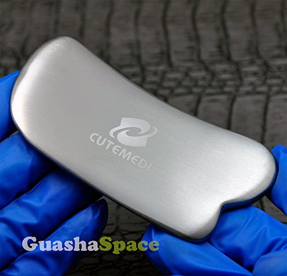 Top Quality Scraping Gua Sha Guasha Pure Titanium Material Chiropractic Holistic Soft Tissue Sports Therapy Physical Therapy Natural Therapy Tool Scraping Tool (TT010 Type)