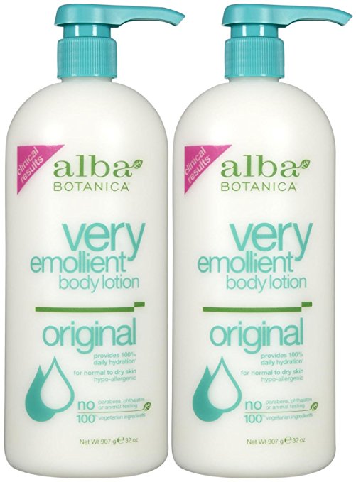 Alba Botanica Very Emollient Body Lotion - Original - 32 oz - 2 pk