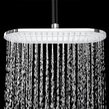 AKDY 14 Oval Bathroom Rainfall Style Luxury Water Saving Shower Head