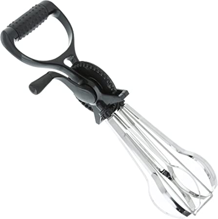 Fox Run Manual Egg Beater Black, Medium