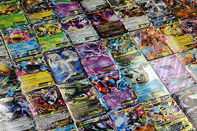 Pokemon TCG - 5 Card EX / GX / Mega EX Lot.