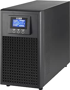 OPTI-UPS DS3000E (3000VA / 3000W) Online Double Conversion Uninterruptible Power Supply, Pure Sine Wave, UPS Battery Backup, Surge Protection (Requires 30 and Wall Outlet or Adaptor, See Pictures)